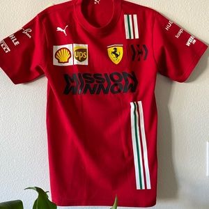 NEW Multi Brand Inspired Red Tshirt